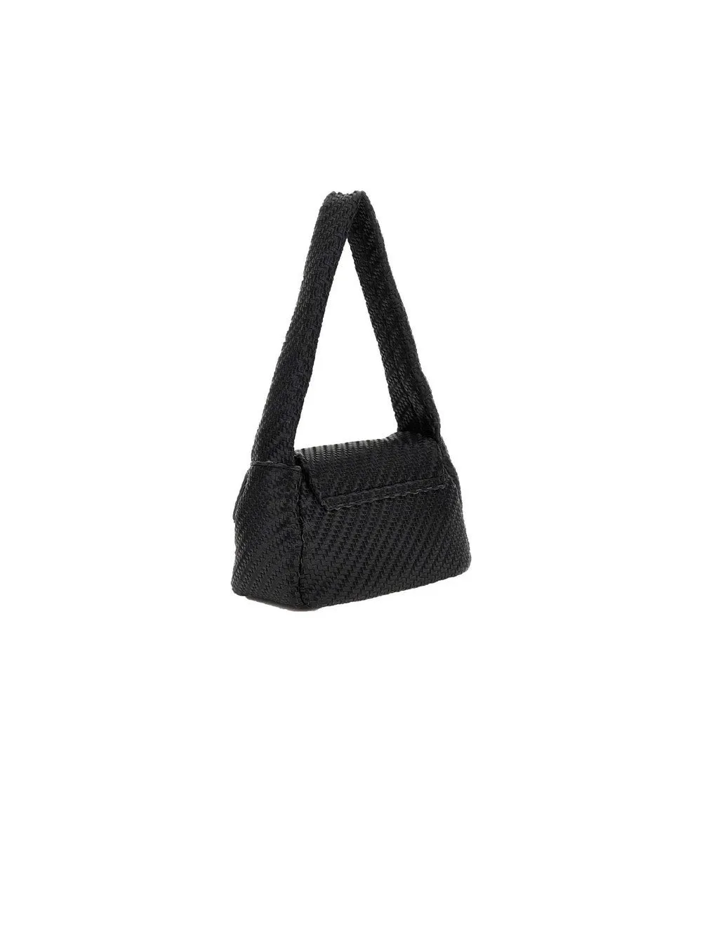 Francy Flap Shoulder Bag - Black