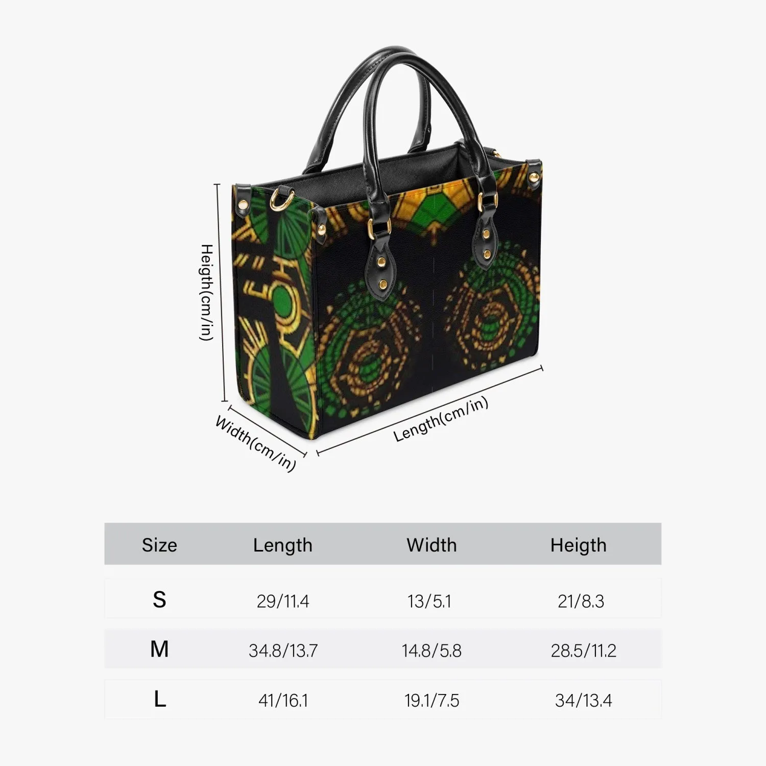 FZ African Print Women's Concise Type Tote Bag