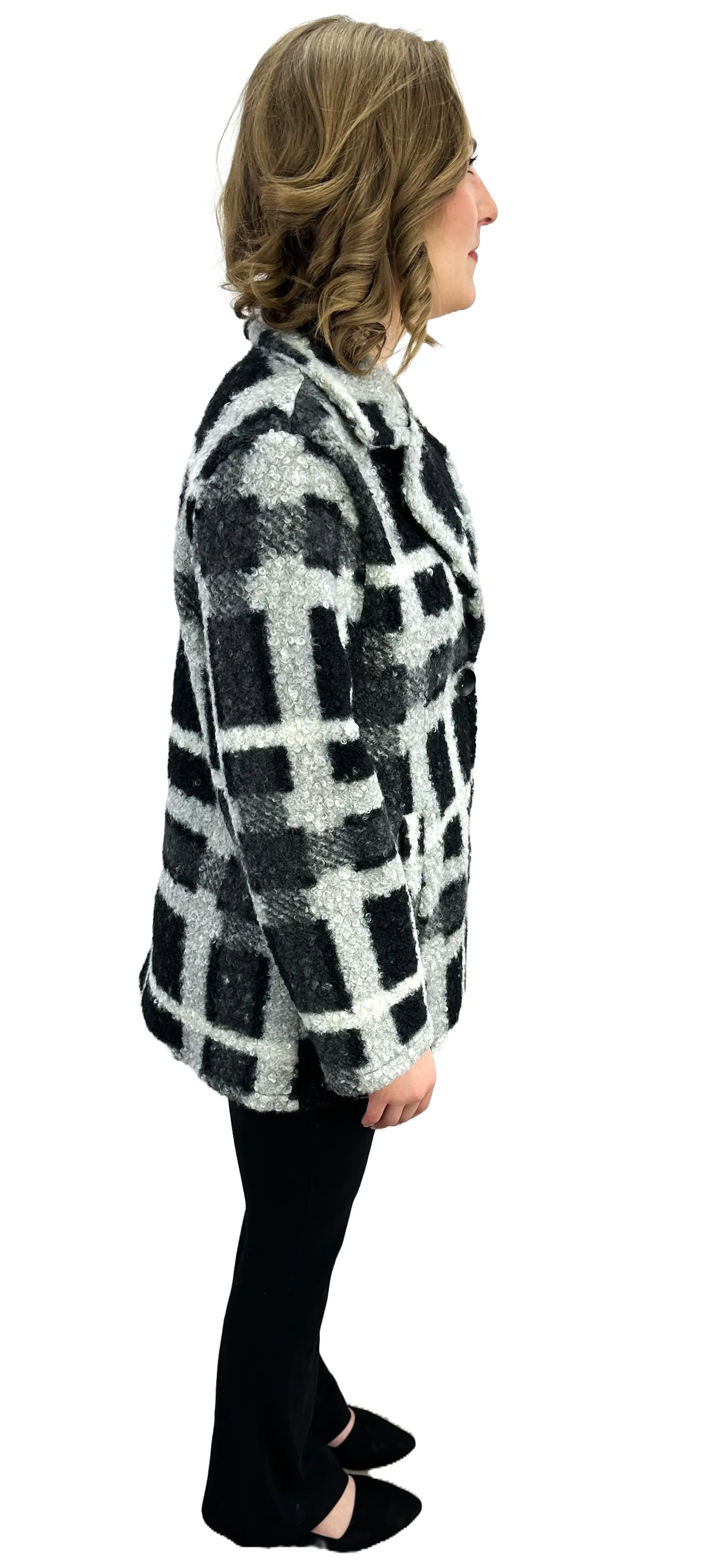 Gorgeous Black & White Coat