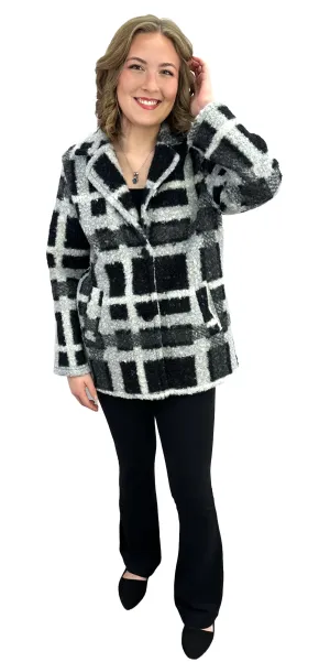 Gorgeous Black & White Coat