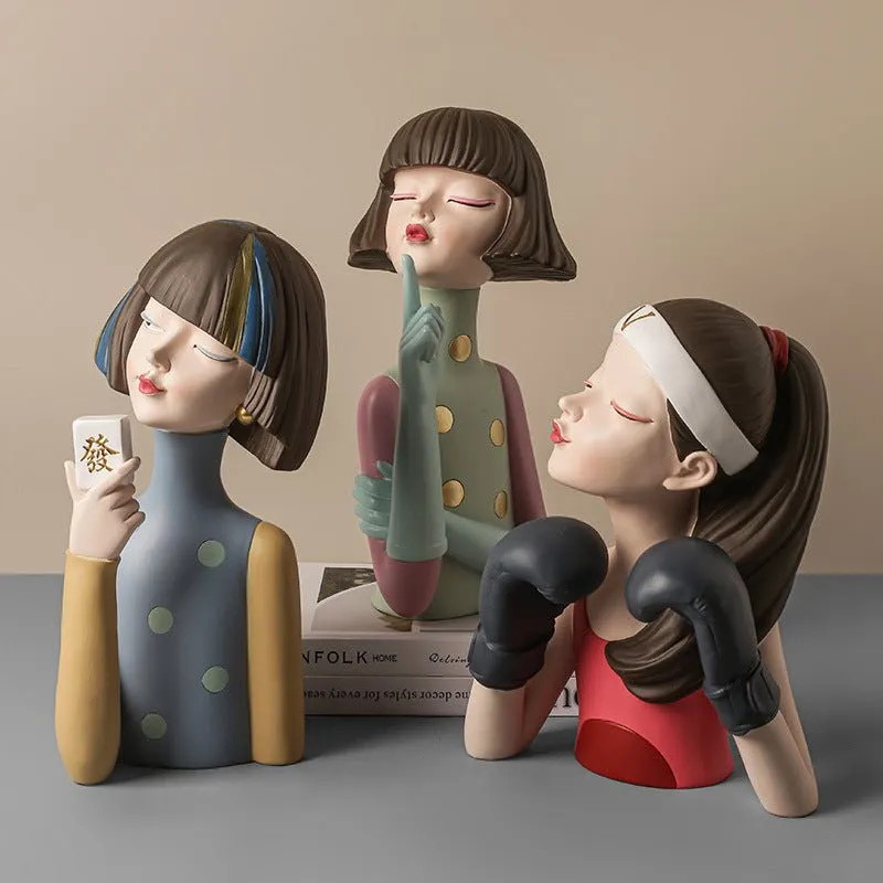 Gorgeous Girl Statue
