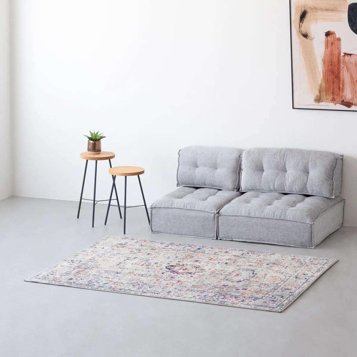 Graceful Oriental Tribal Rug　120×170