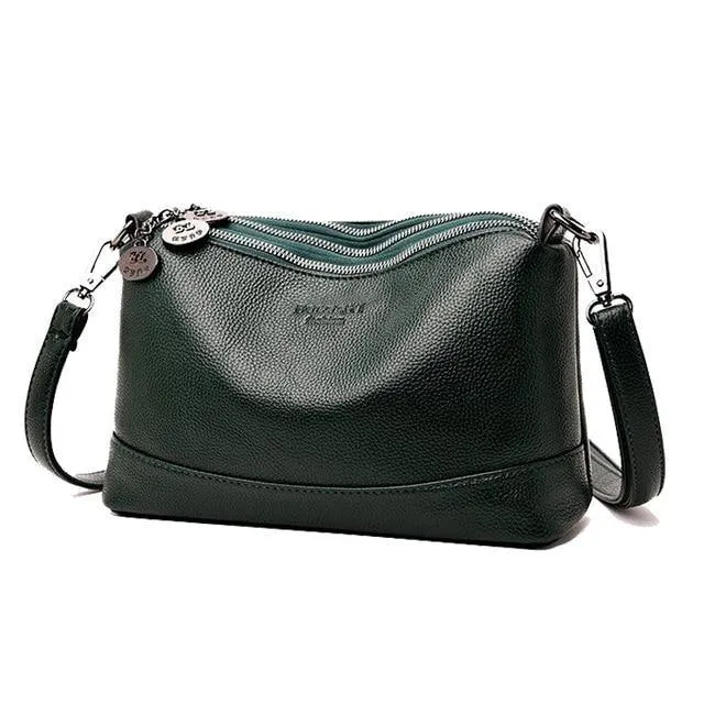 High quality Soft Leather Small Tote Handbags Women Shoulder Bags Crossbody Bags