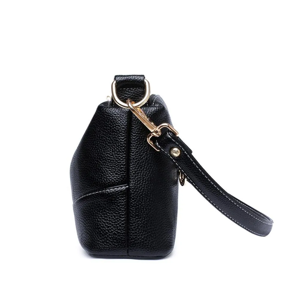 High quality Soft Leather Small Tote Handbags Women Shoulder Bags Crossbody Bags