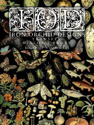 IOD Millot's Pages Decor Transfer - Iron Orchid Designs