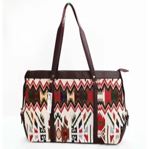 JG Jacquard Laptop handBag