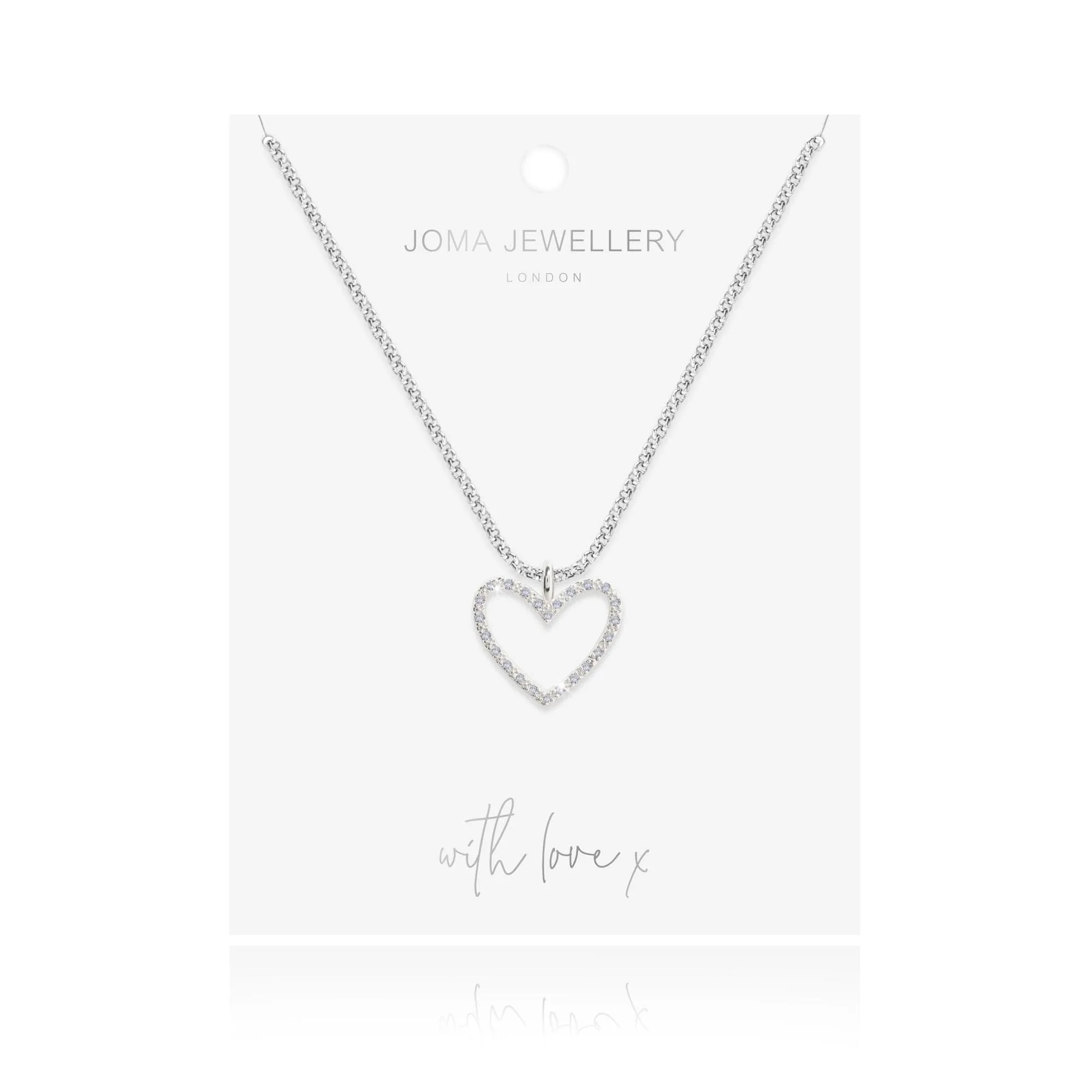 Joma Necklace 3285  Evie Heart