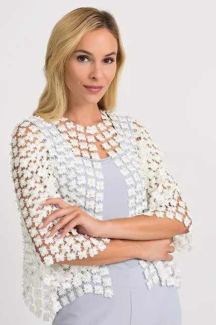 Joseph Ribkoff S Short Pearl Cover Up 201903 1761
