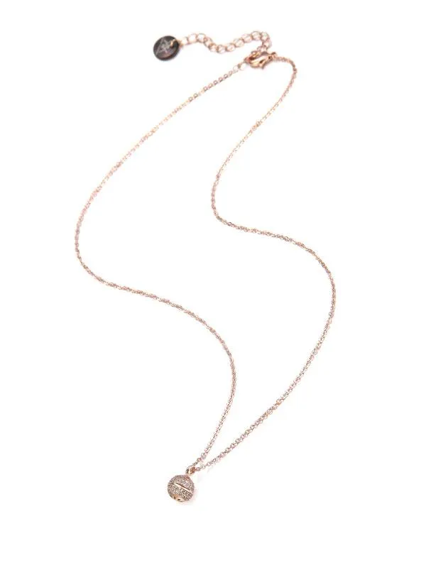Karen Sampson Crystal Ball Necklace