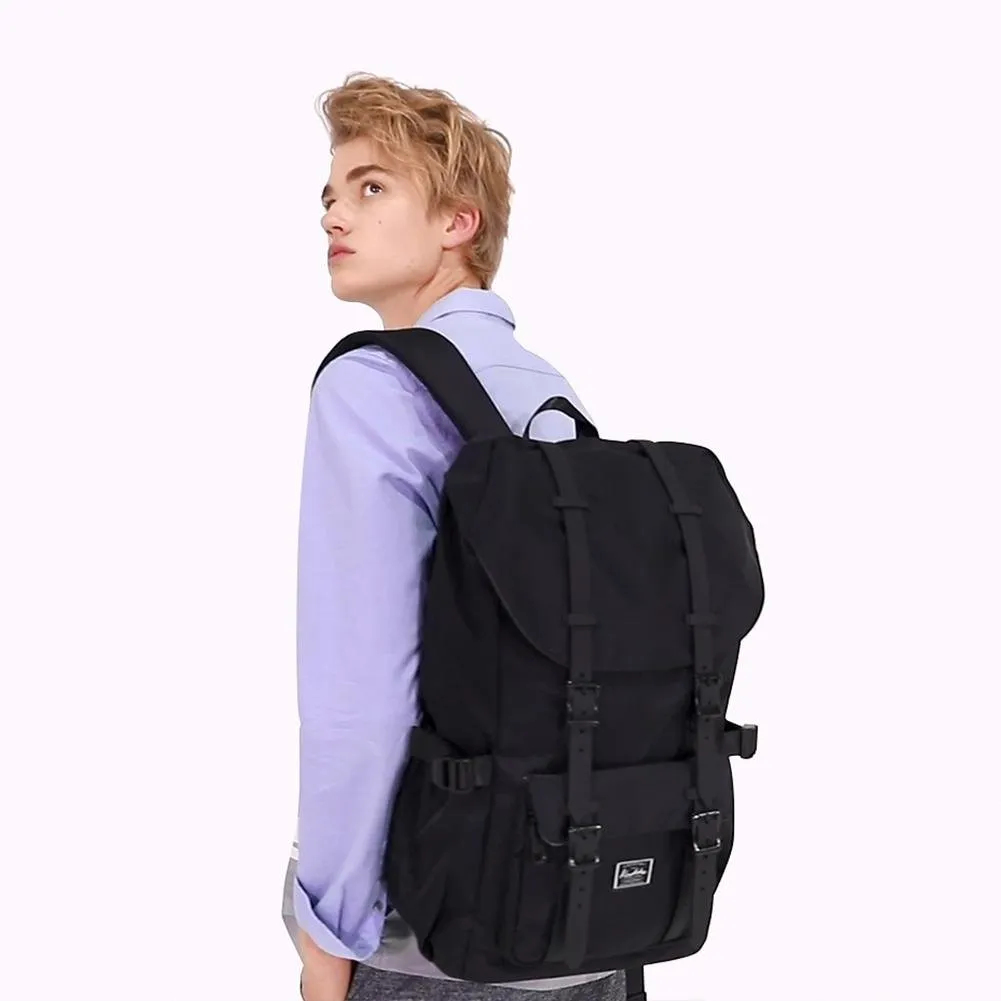 KAUKKO Backpack for city trips, EP5-8 ( Black / 20.5L )