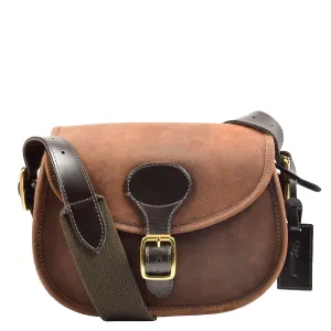 Leather Cartridge Bag 90 Rounds Capacity Neo Vintage Brown