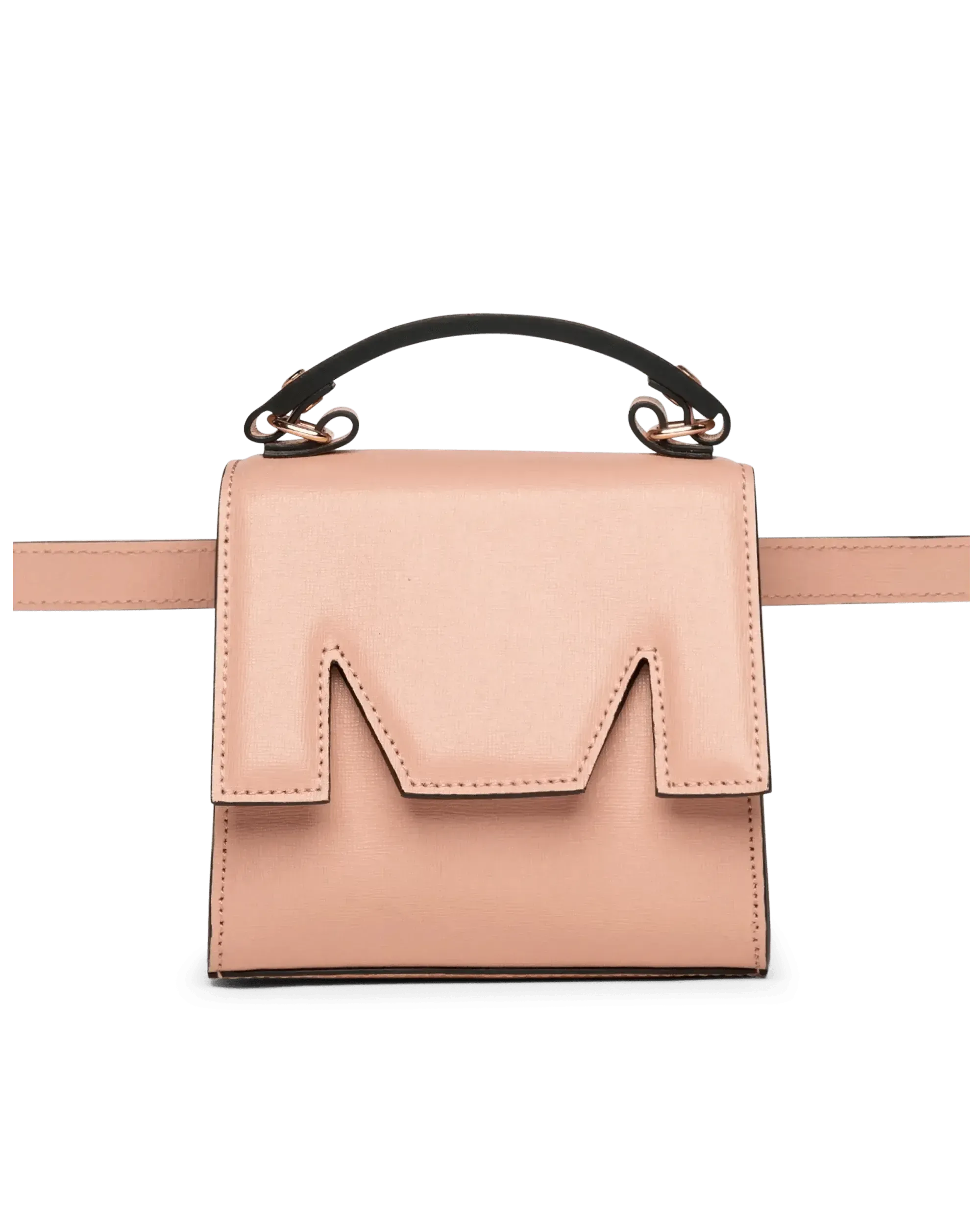 Mini 'M' Flap Belt Bag
