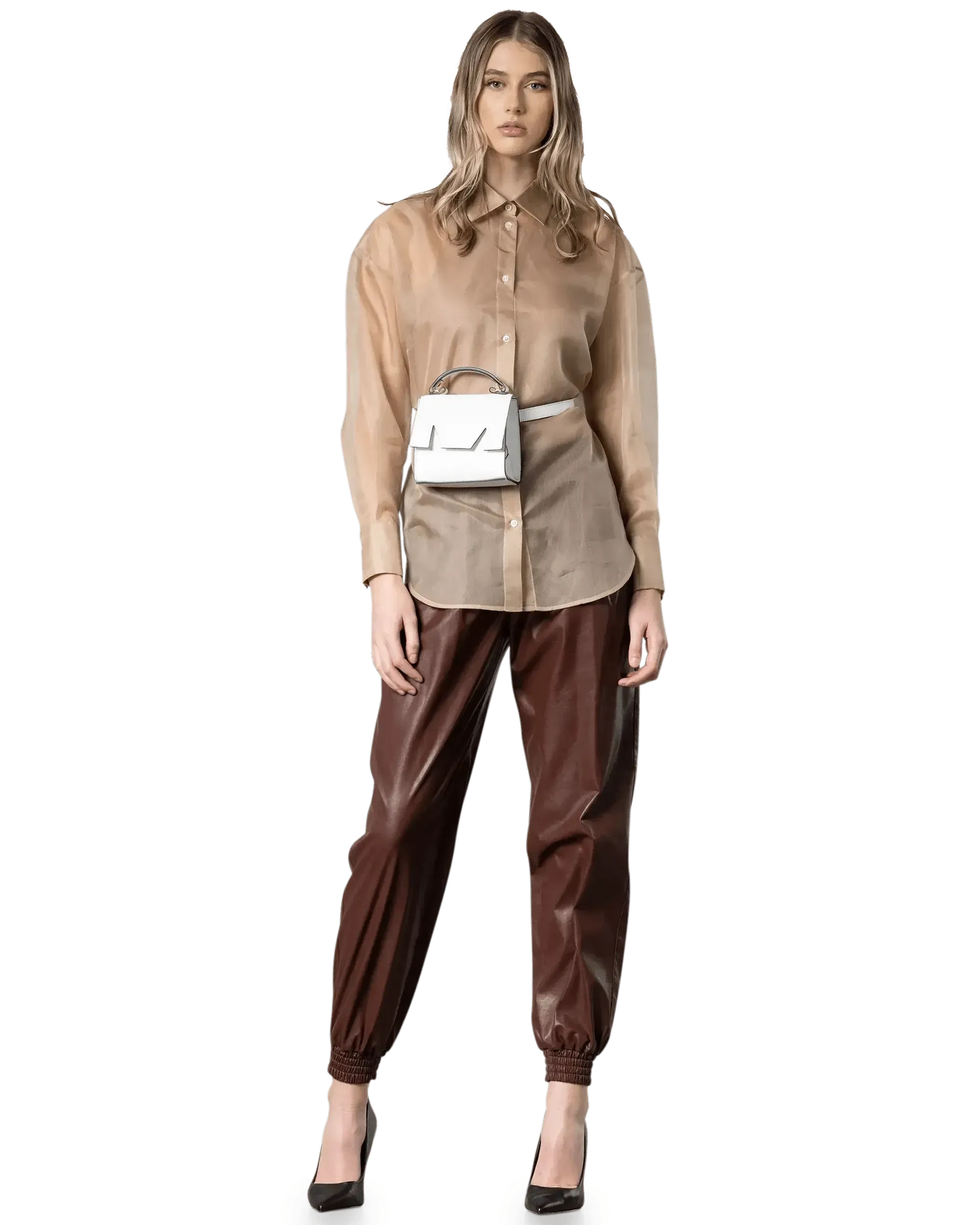 Mini 'M' Flap Belt Bag