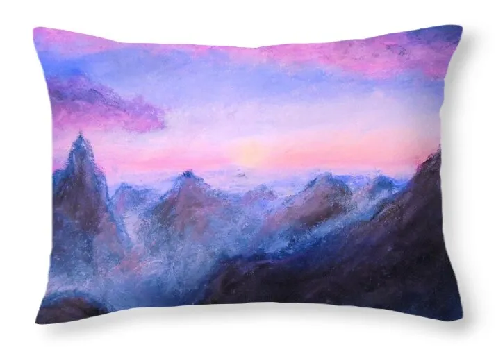 Misty Sight ~ Throw Pillow