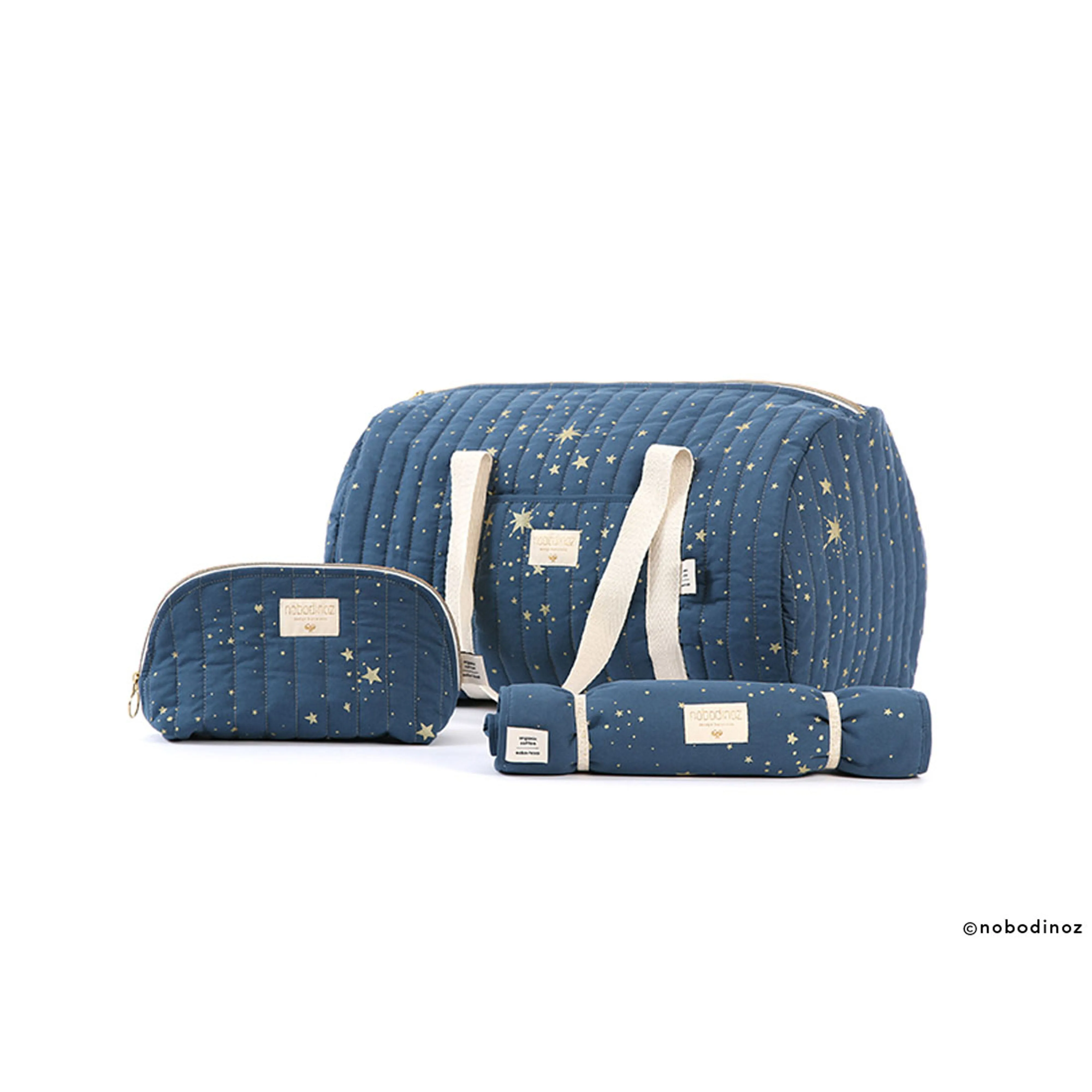 nobodinoz Holiday Vanity Case Gold Stella/ Night Blue
