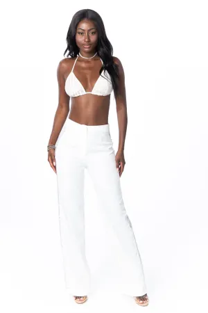 Omnia Bikini Top White