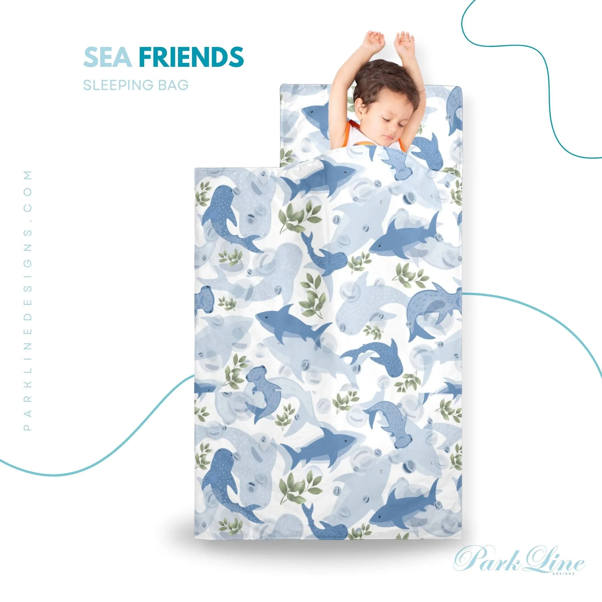 Parker Yellow Kids' Long Sleeping Bag | A Catchy Blend of Comfort & Style | Lightweight and Durable Sleeping Bag for Kids