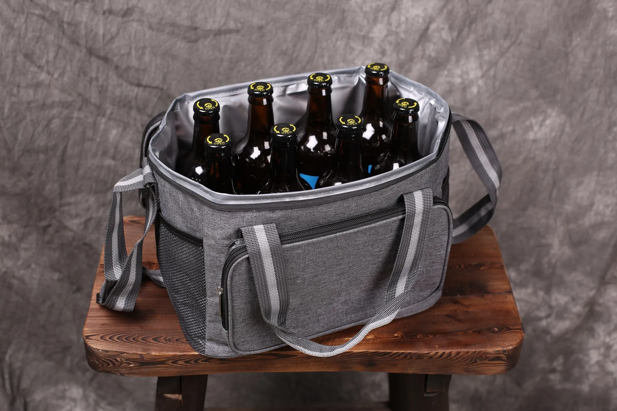 Personalized Groomsmen Gift, Cooler Bag with Strap, Groomsmen Cooler Beer Bag, Gift for Men