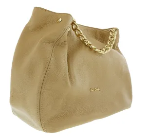 Pierre Cardin Sahara Leather Relaxed Bucket Bag