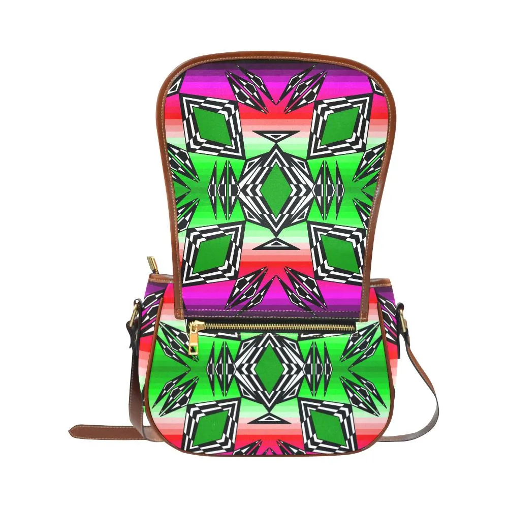 Prairie Fire Moon Shadow Saddle Bag/Large