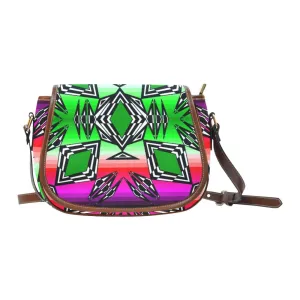 Prairie Fire Moon Shadow Saddle Bag/Large