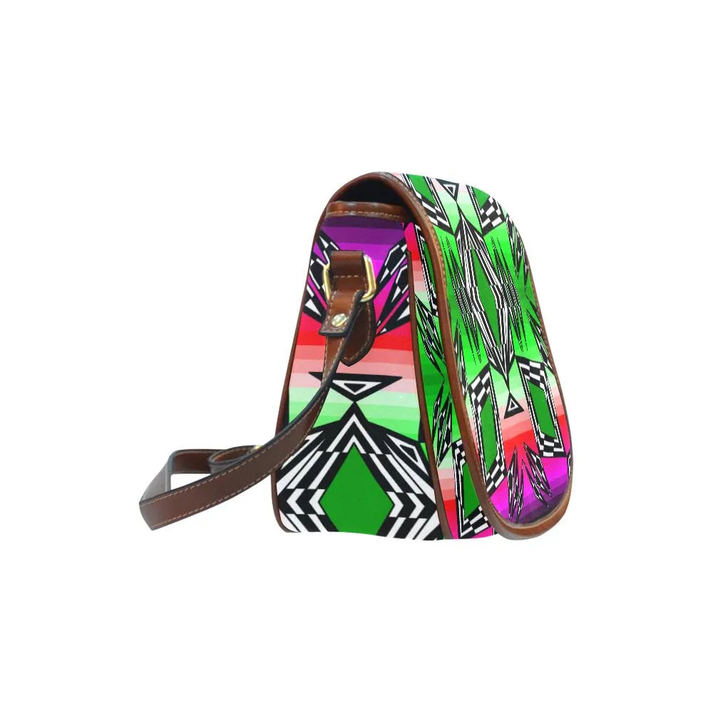 Prairie Fire Moon Shadow Saddle Bag/Large
