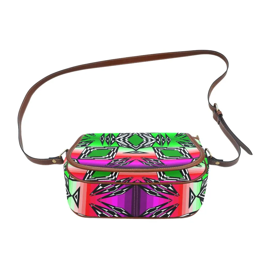 Prairie Fire Moon Shadow Saddle Bag/Large
