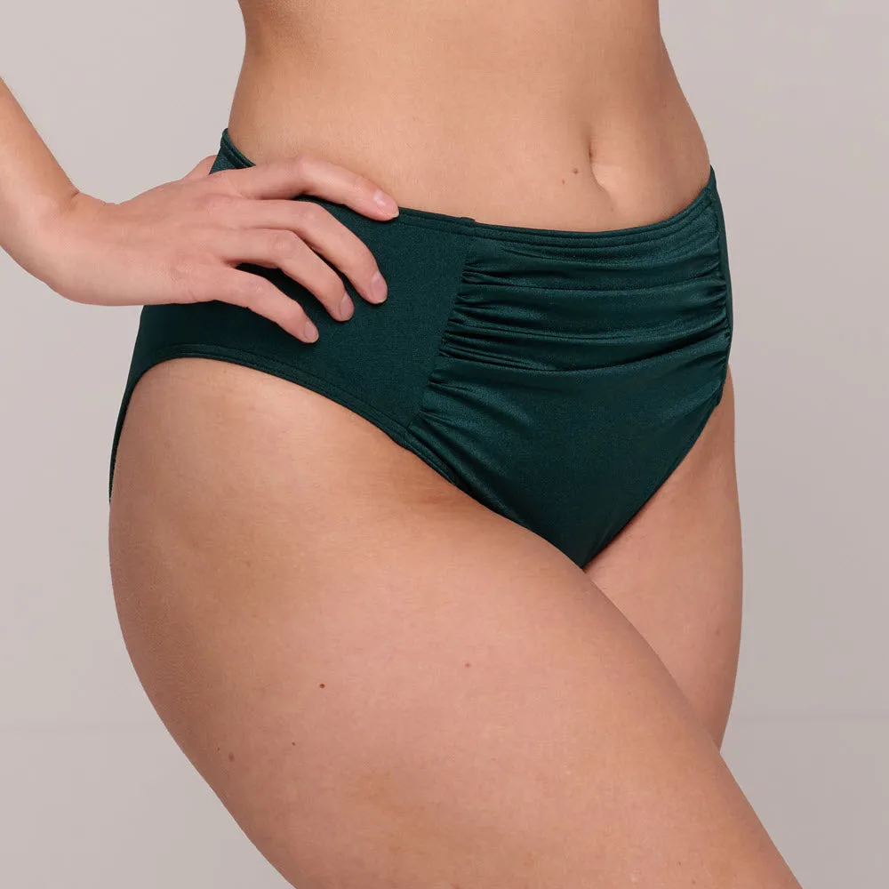 Prima Donna Swimwear Mangalora Jewel Green High Waist Bikini Bottom 4012151