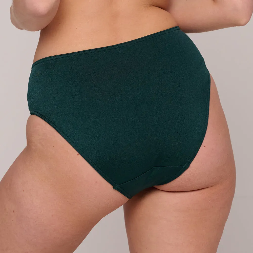 Prima Donna Swimwear Mangalora Jewel Green High Waist Bikini Bottom 4012151