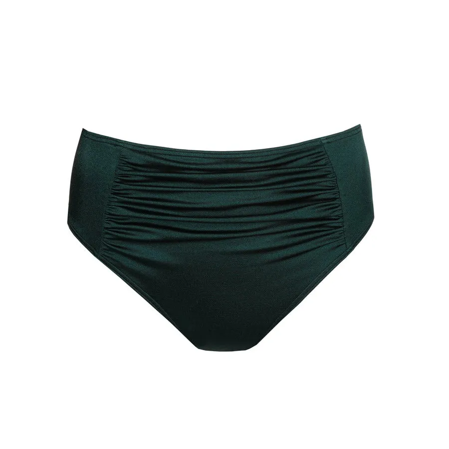 Prima Donna Swimwear Mangalora Jewel Green High Waist Bikini Bottom 4012151