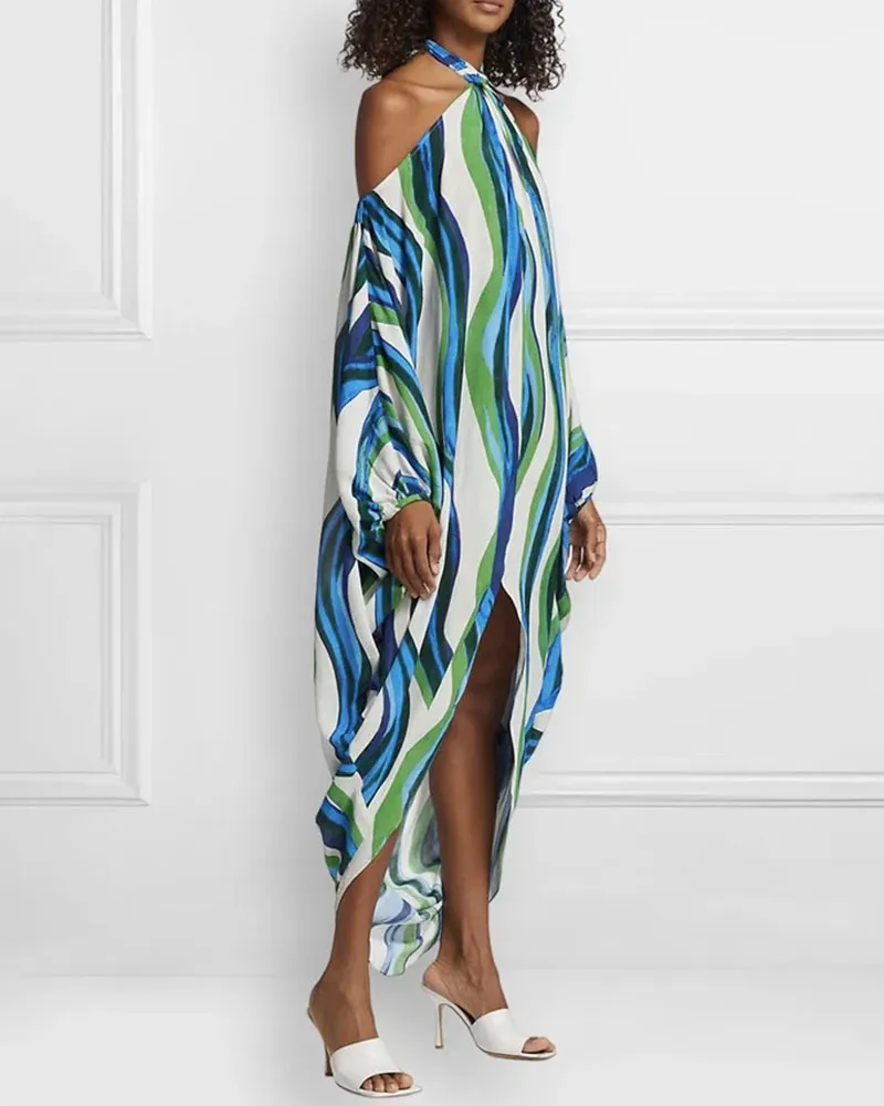 Rainbow Stripe Dress