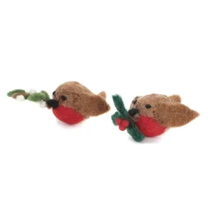 Robin Felt Hanging Decoration by Amica