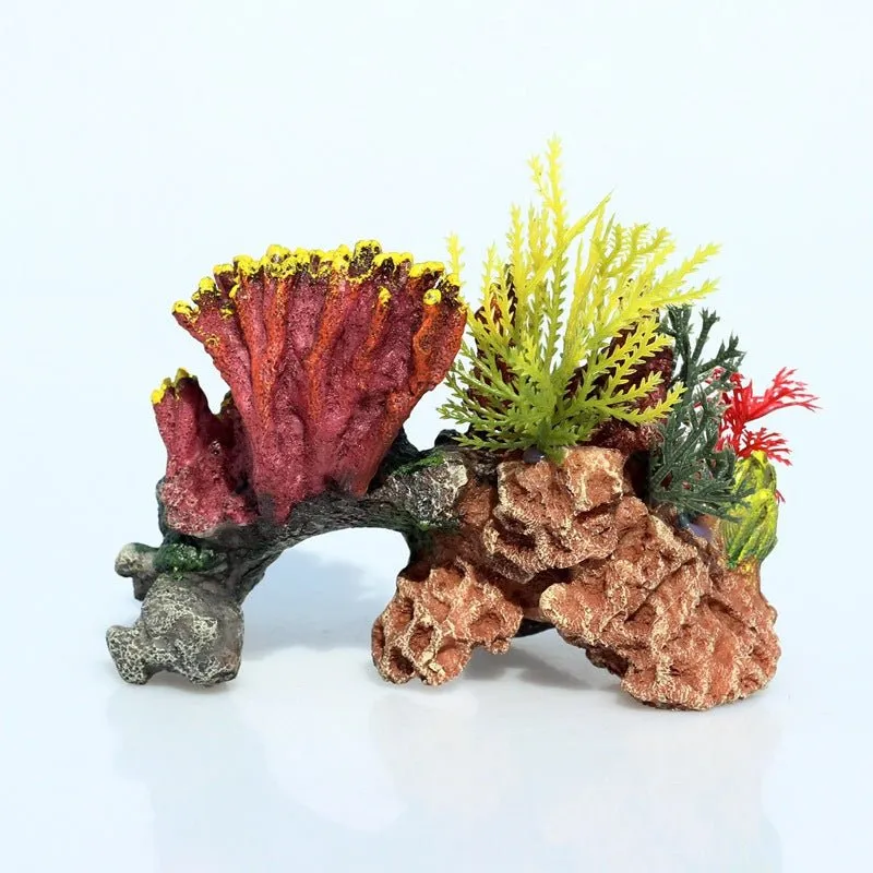 RQ612 Coral Aquarium Decoration 18x9x11cm