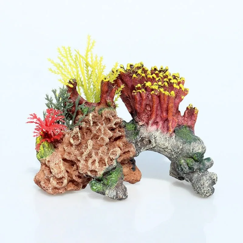 RQ612 Coral Aquarium Decoration 18x9x11cm
