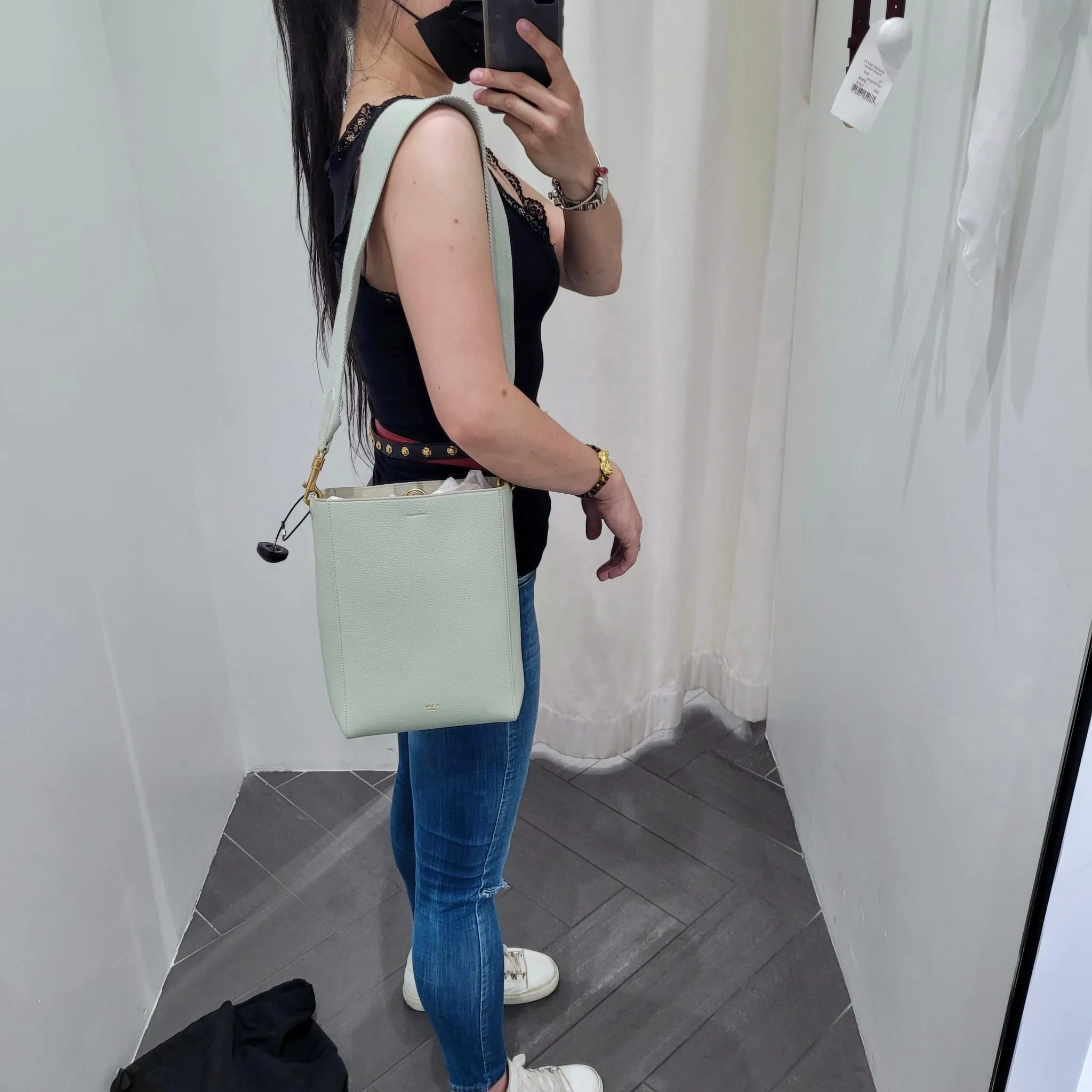 Sangle bucket bag small
