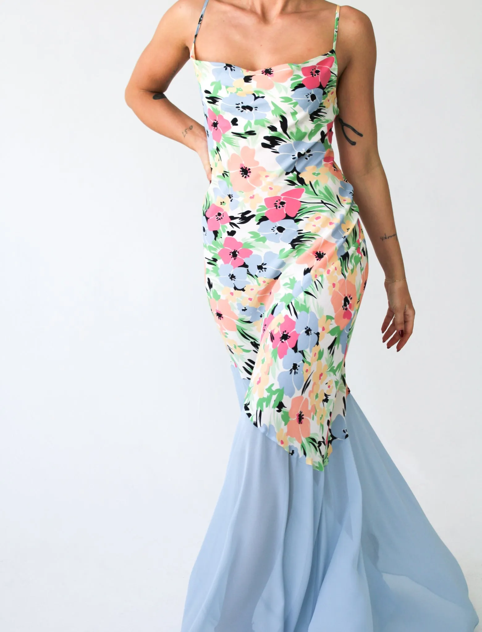 Santeria Maxi Dress | Pastel Paradise