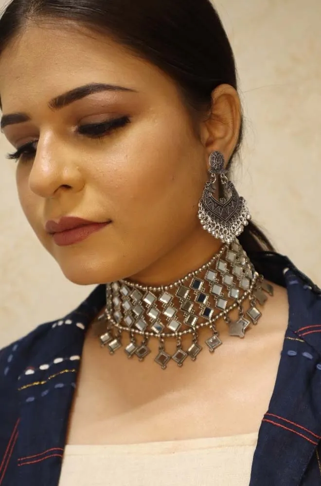 Shop Luxurionworld's Silver Necklace Set for Graceful Elegance - Ready to Ship!