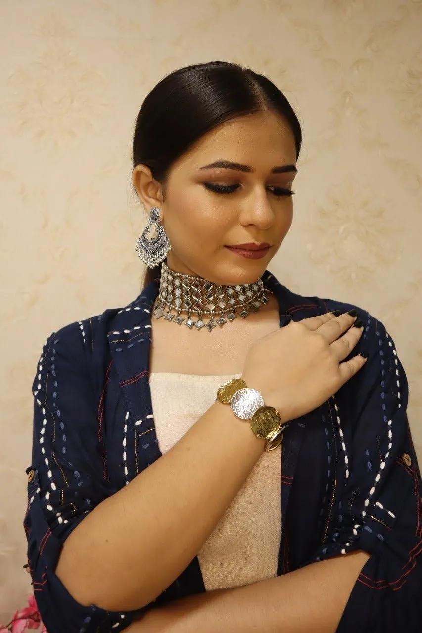 Shop Luxurionworld's Silver Necklace Set for Graceful Elegance - Ready to Ship!