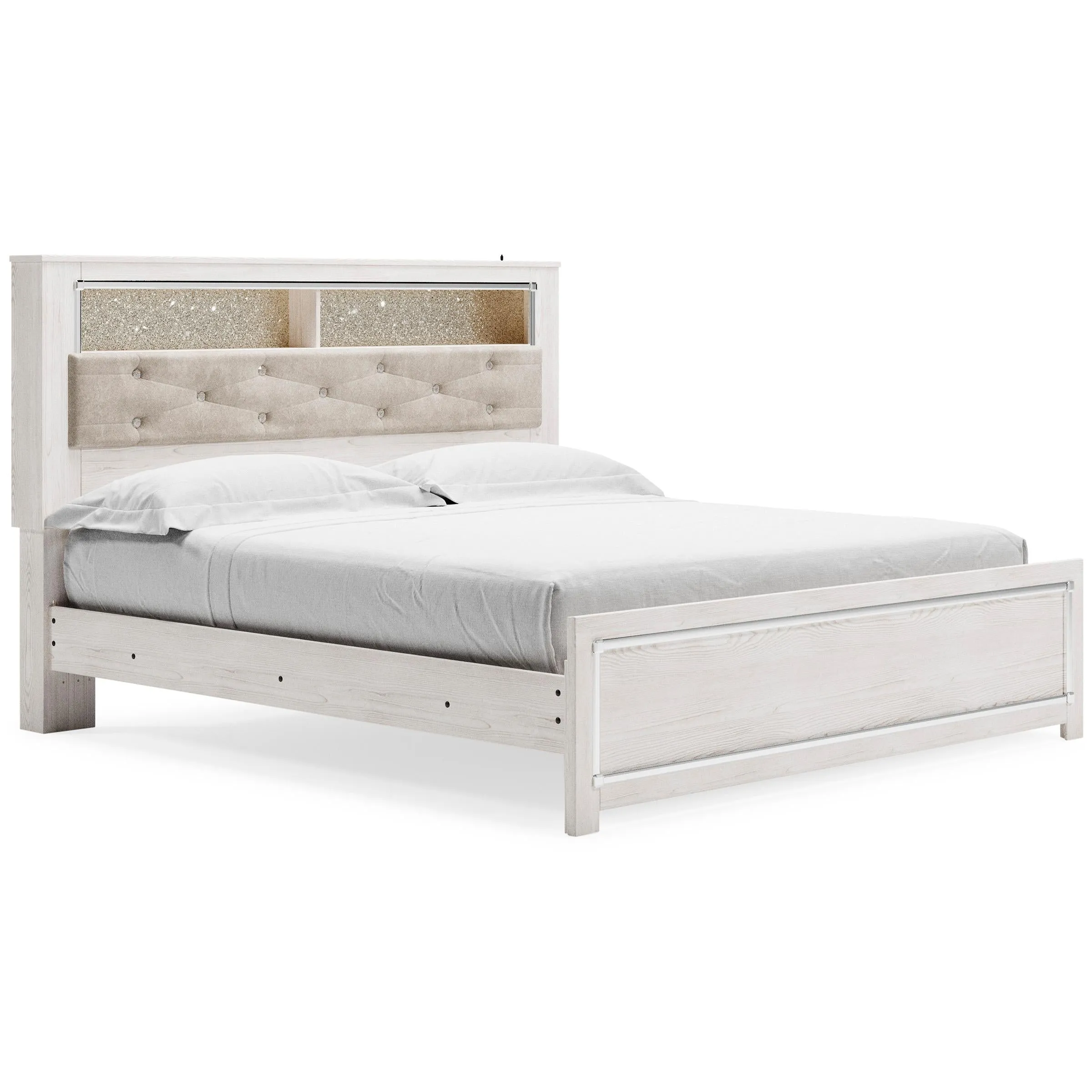 Signature Design by Ashley Altyra King Bookcase Bed B2640-69/B2640-56/B2640-97