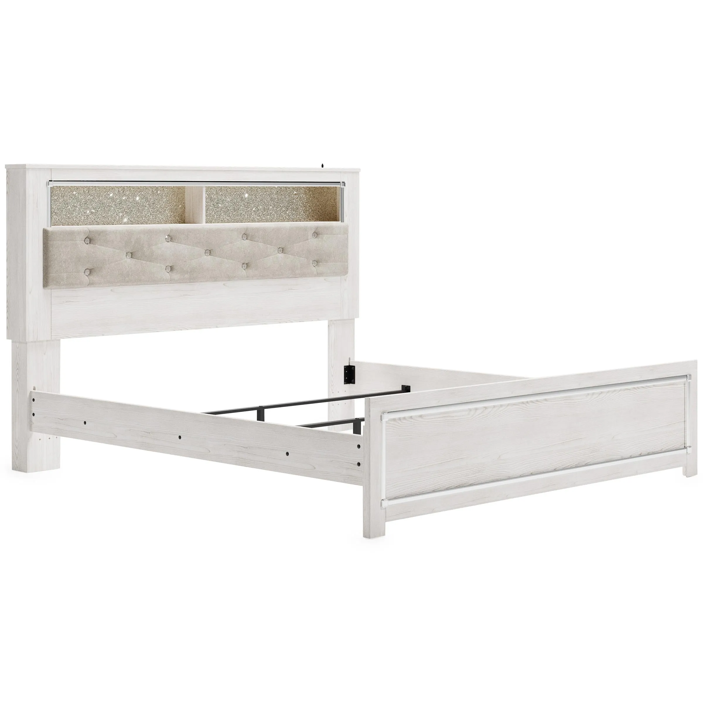 Signature Design by Ashley Altyra King Bookcase Bed B2640-69/B2640-56/B2640-97