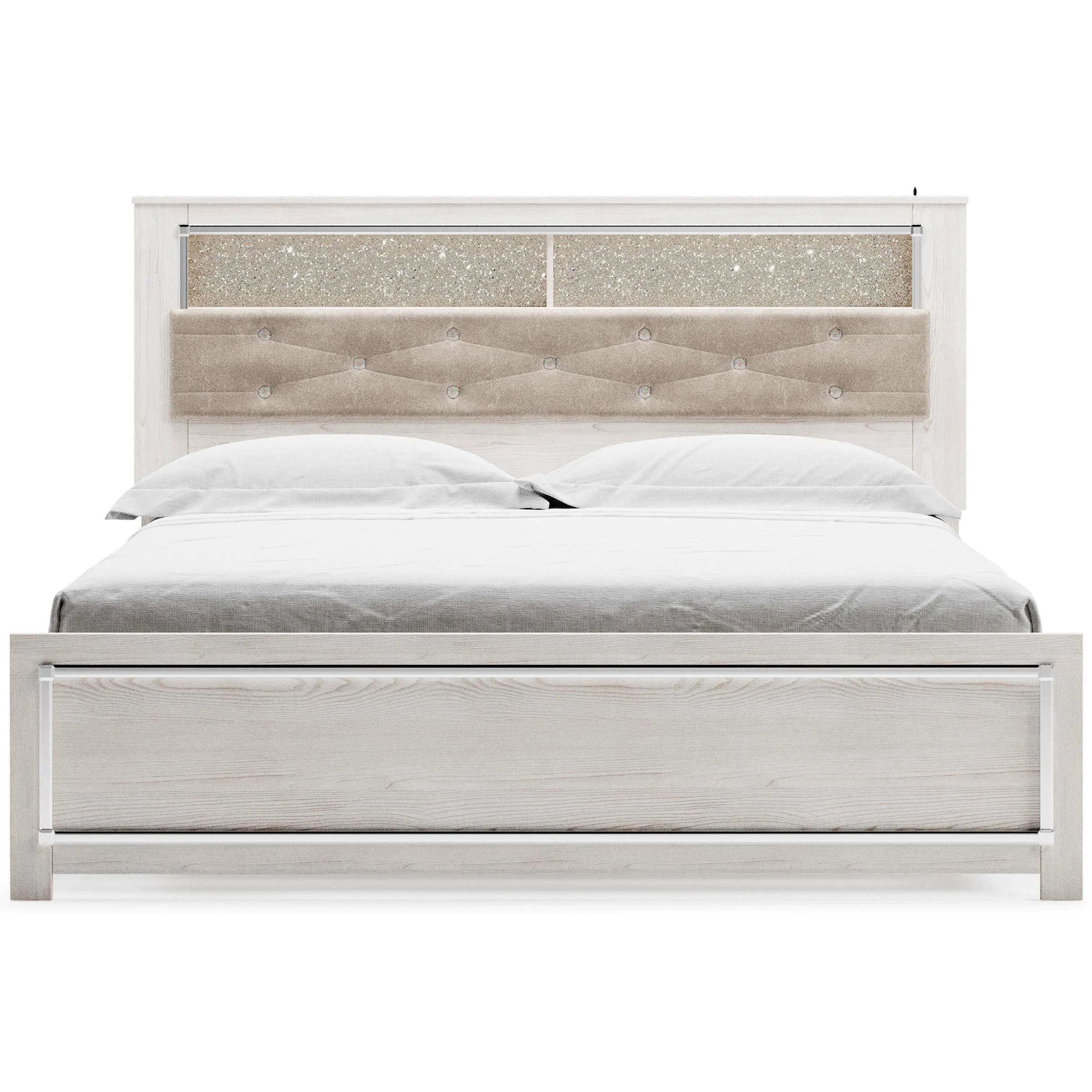 Signature Design by Ashley Altyra King Bookcase Bed B2640-69/B2640-56/B2640-97