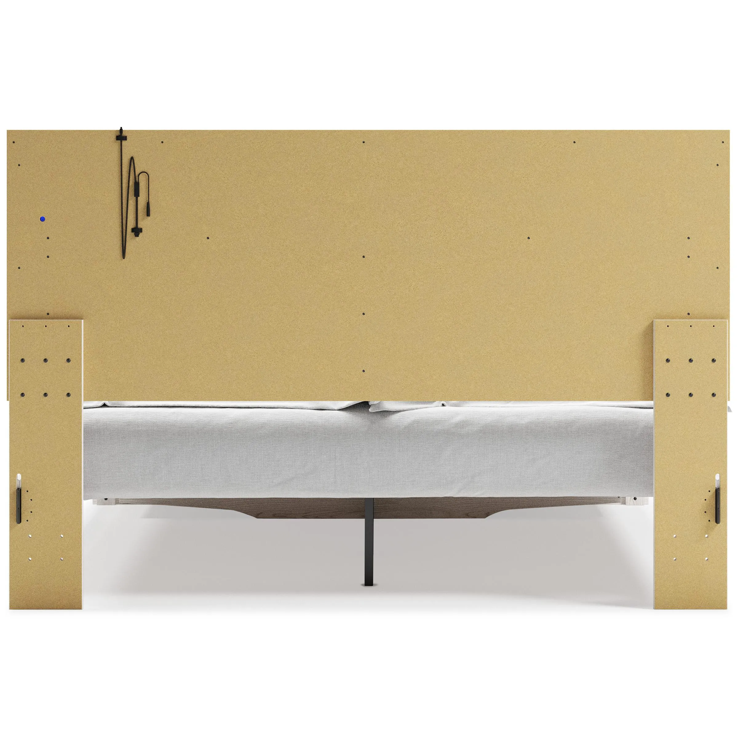 Signature Design by Ashley Altyra King Upholstered Panel Bed with Storage B2640-58/B2640-56S/B2640-95/B100-14