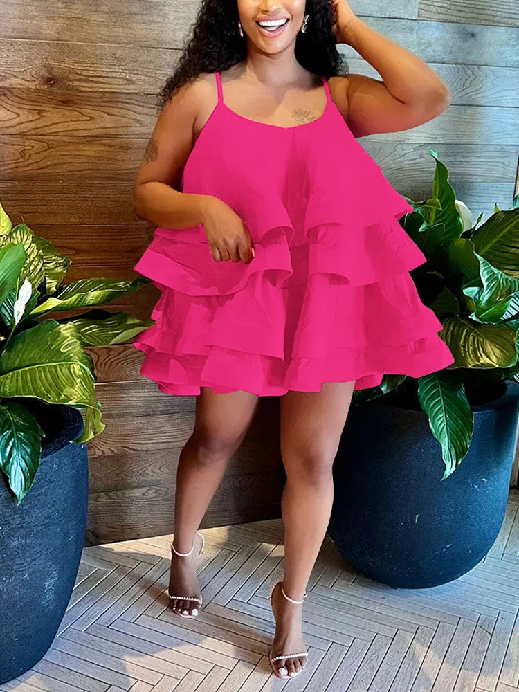 Spaghetti Strap Graceful Bodycon Midi Dress