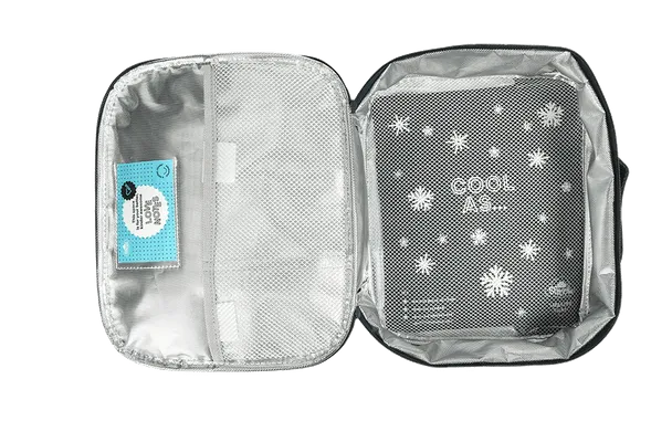 Spencil Big Cooler Lunch Bag   Chill Pack - Black & White Horses