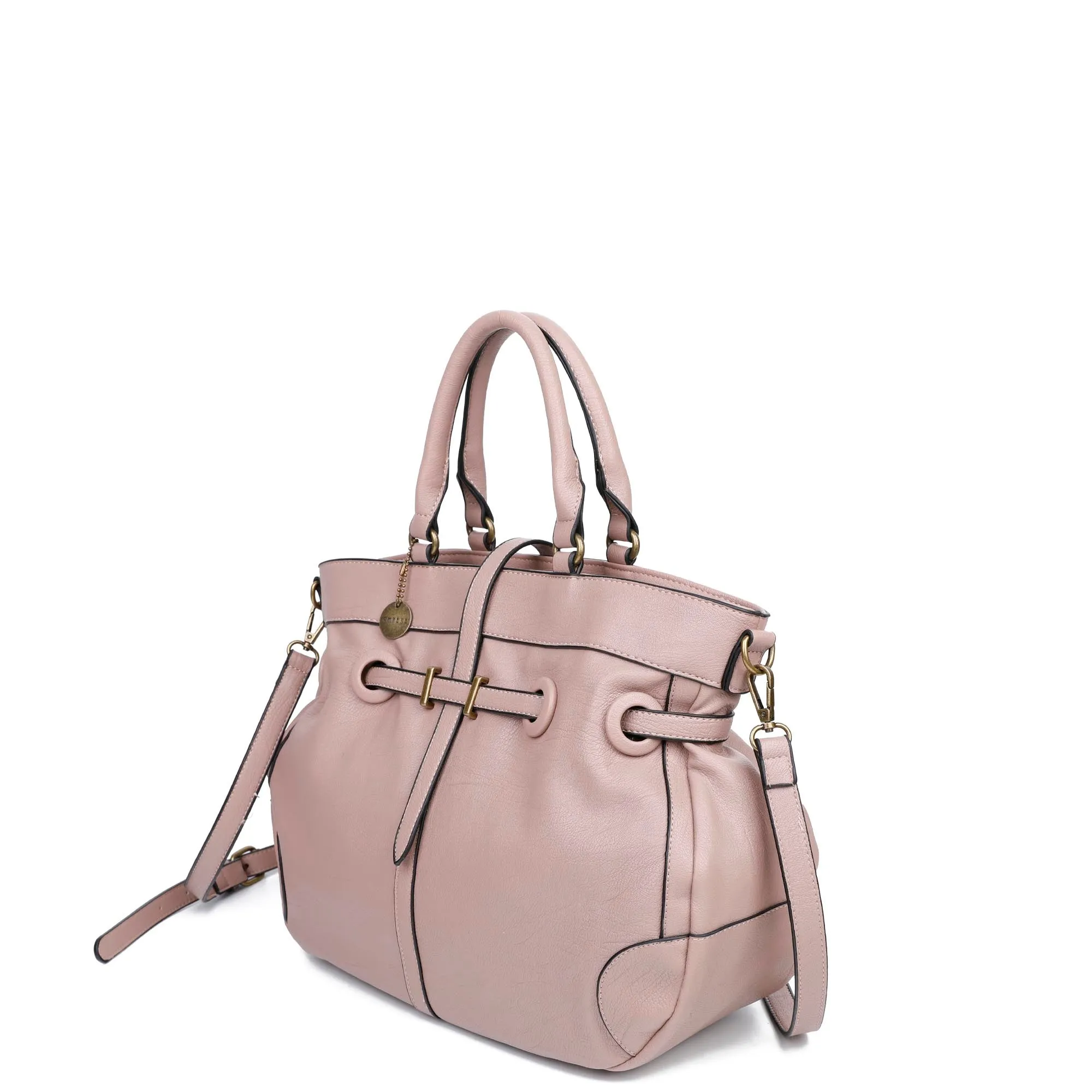 The Brandi Satchel - Nude