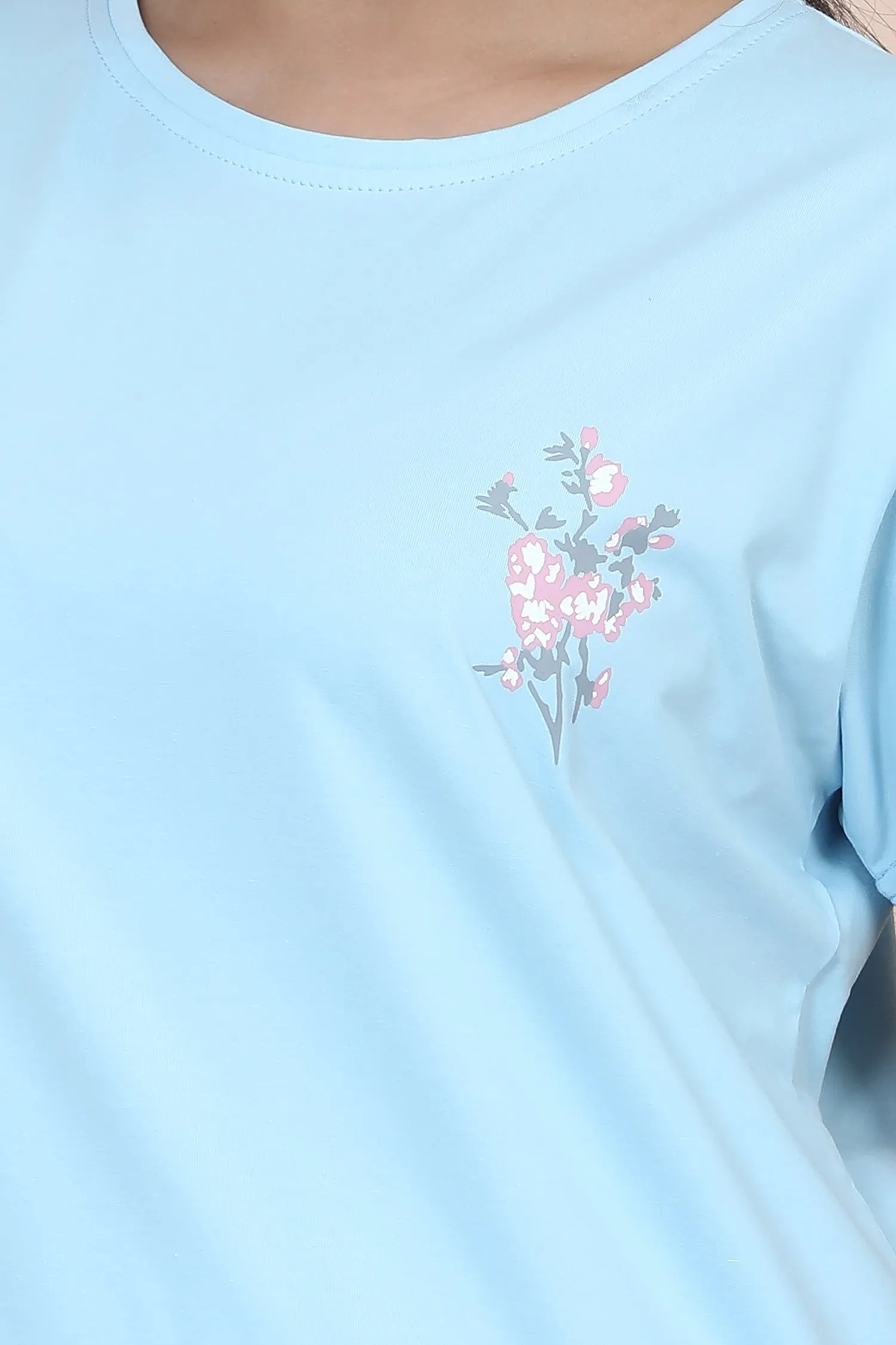 Velure Graceful Floral Print Pajama Set